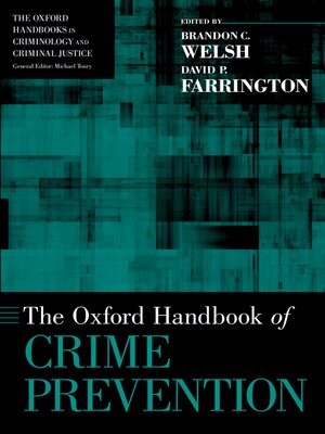 cover image of The Oxford Handbook of Crime Prevention